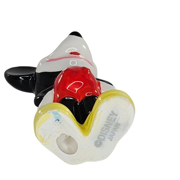 Vintage Disney Mickey Mouse Figurine Pie Eyed Japan - Picture 7 of 9